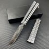 Damascus Steel Balisong