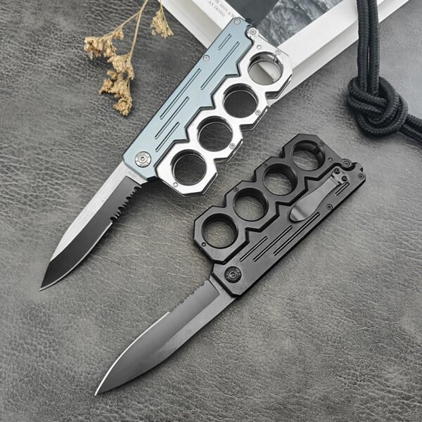 Brass Knuckle Knife