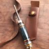 Damascus Straight Knife