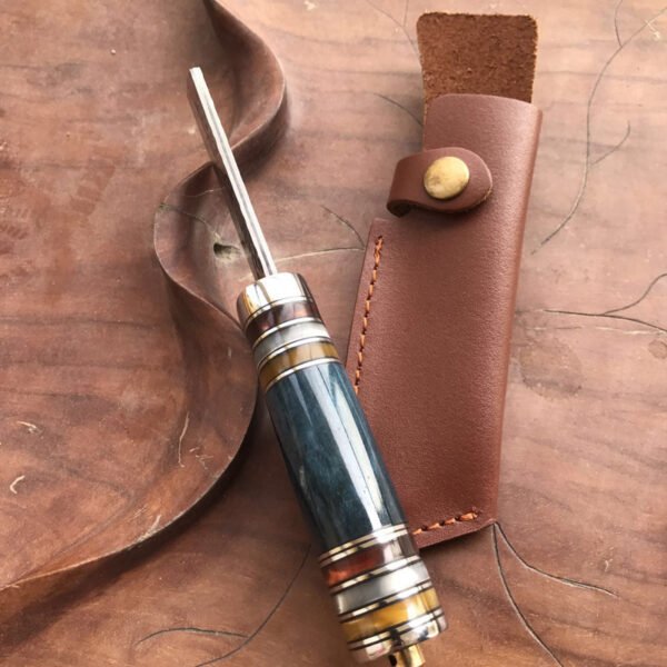 Damascus Straight Knife