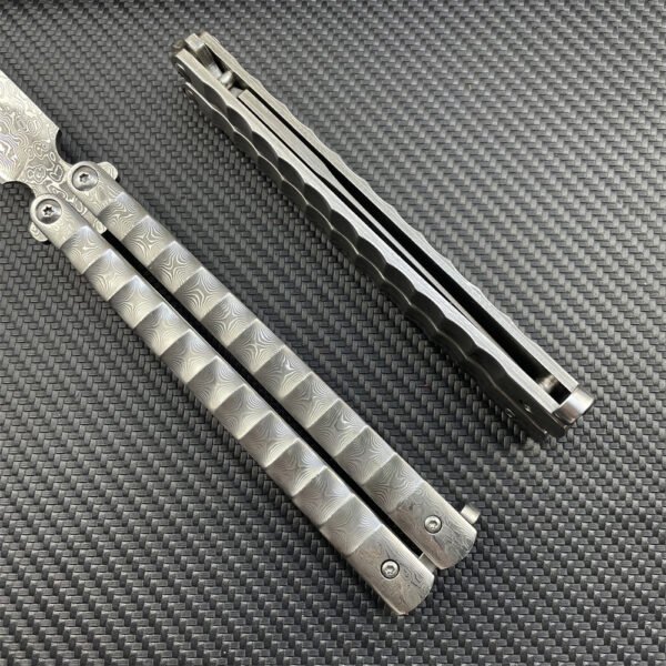 Damascus Steel Balisong
