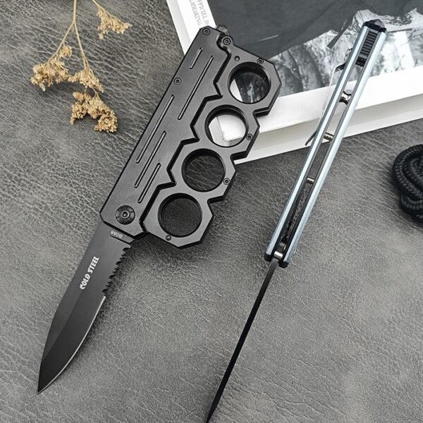 Brass Knuckle Knife