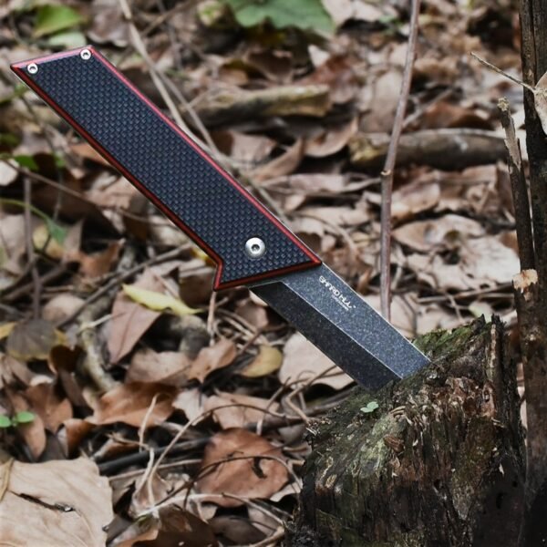Stonewashing Folding Knife